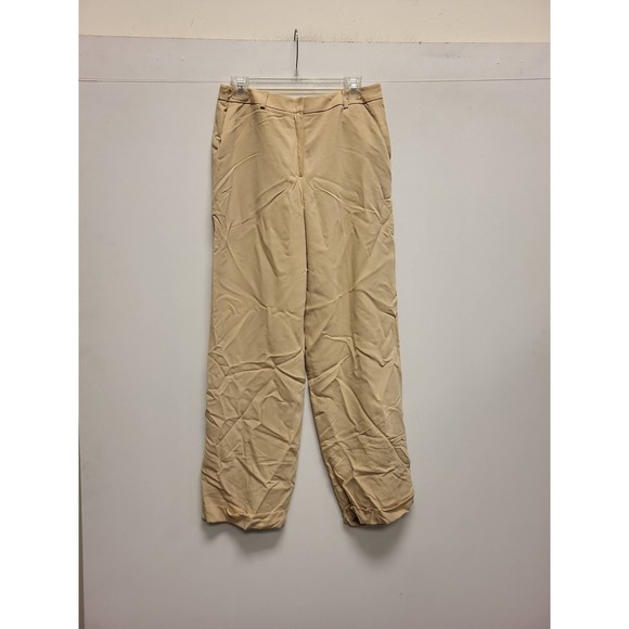Talbots Pants - Talbots Wool Blend Pants Size 10 Womens Japan Made Beige Trousers Slacks